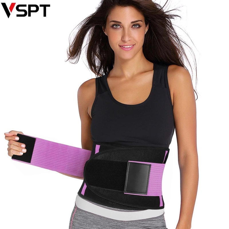 Bluejw Neoprene Waist Trainer for Women - Tummy Control Waist Cincher Trimmer - Sauna Sweat Workout Belt - Slimming Belly Band - Sport Waist Trimmer Girdle - Image 1