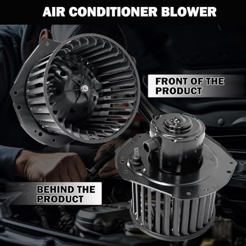 Aspligo 700103 AC Heater Blower Motor Fan Fit for GMC C1500 C2500 C3500 K1500 K2500 K3500 Yukon Safari G15 G25 G35 for Chevy Astro C1500 C2500 C3500 K1500 K2500 K3500 Tahoe Camaro Corvette Front Side - Image 2