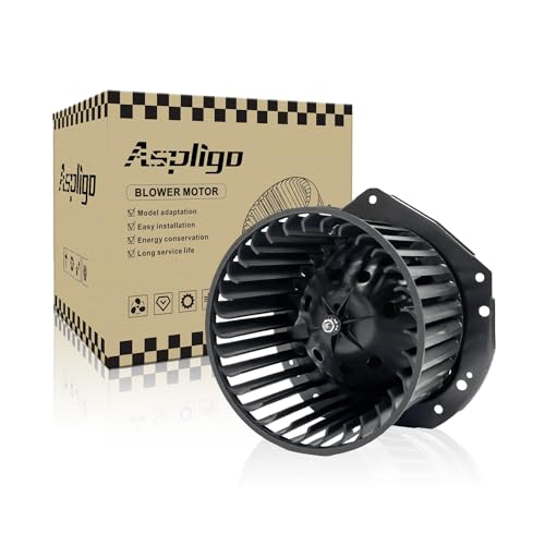 Aspligo 700103 AC Heater Blower Motor Fan Fit for GMC C1500 C2500 C3500 K1500 K2500 K3500 Yukon Safari G15 G25 G35 for Chevy Astro C1500 C2500 C3500 K1500 K2500 K3500 Tahoe Camaro Corvette Front Side - Image 1
