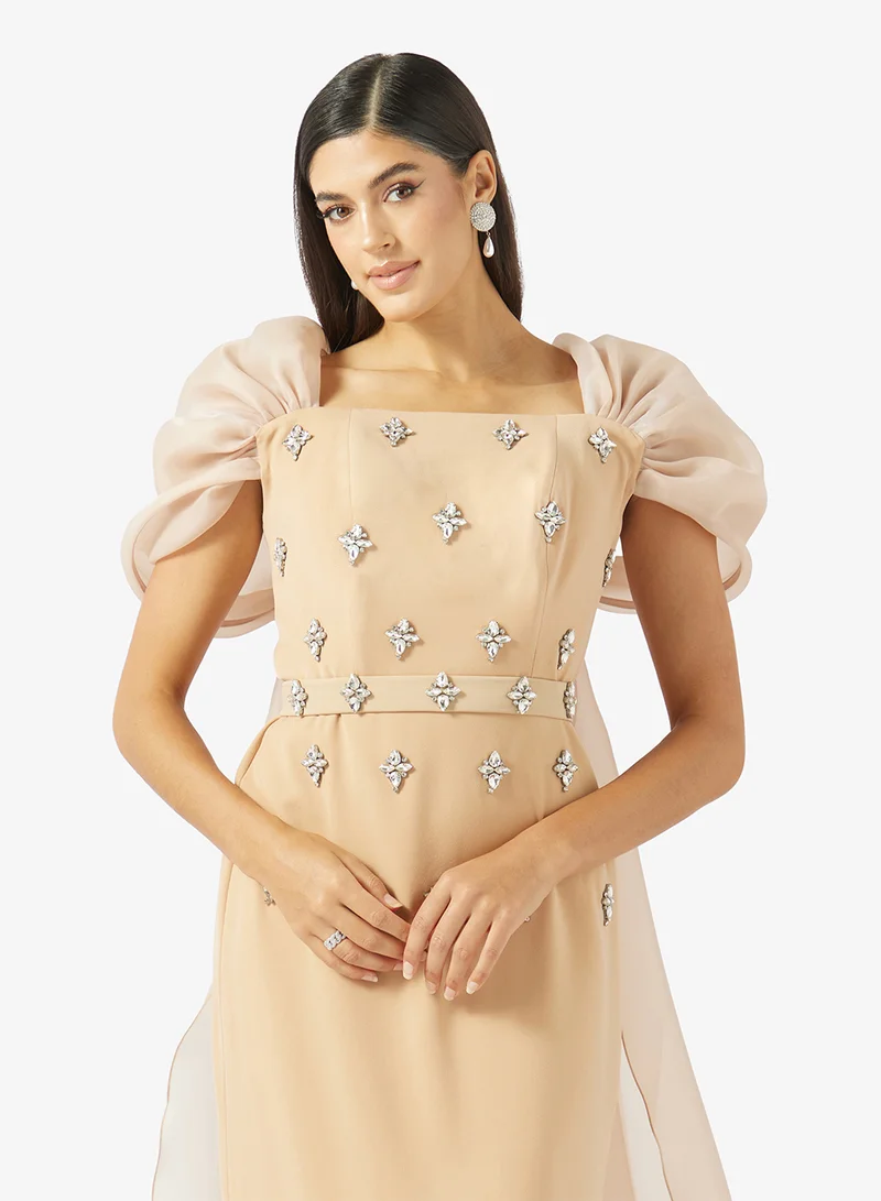 Akadia Fashion  Embellished Evening Dress for Women | Best Price UAE