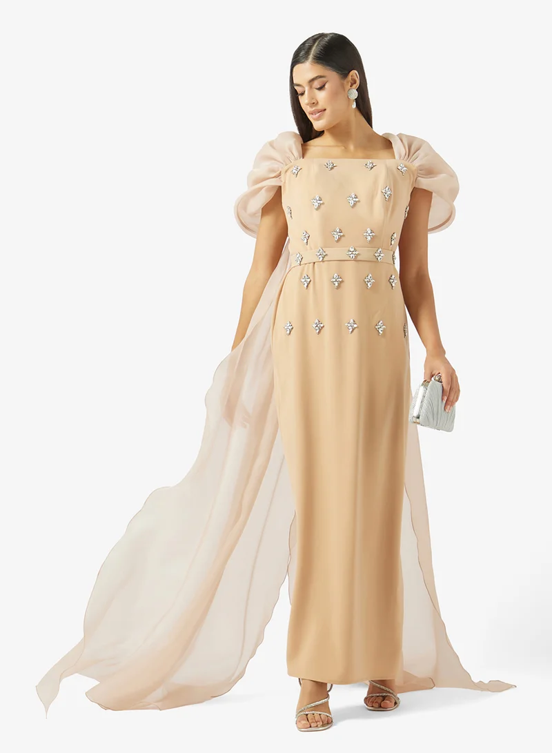 Akadia Fashion  Embellished Evening Dress for Women | Best Price UAE