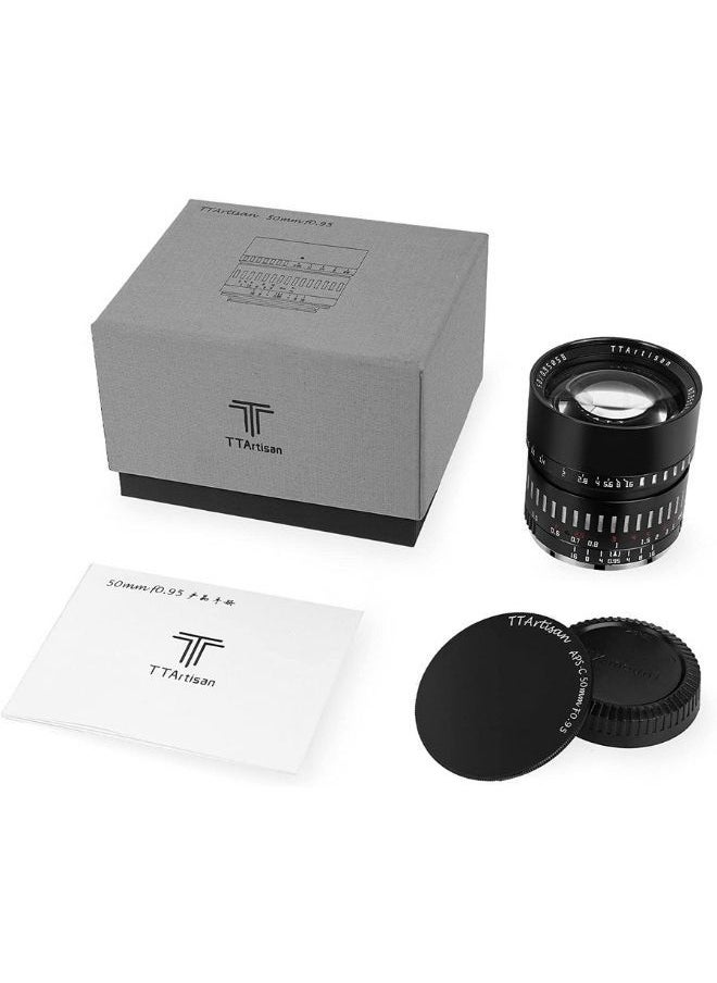 TTArtisan - TTArtisan 50mm f/0.95 APS-C Lens for Sony E - Image 1