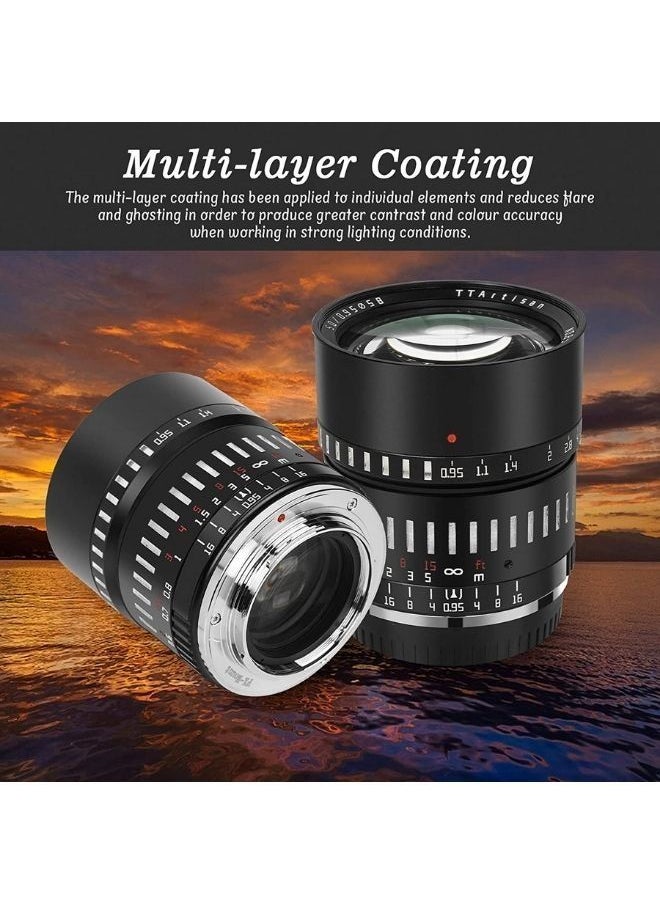 TTArtisan - TTArtisan 50mm f/0.95 APS-C Lens for Sony E - Image 1