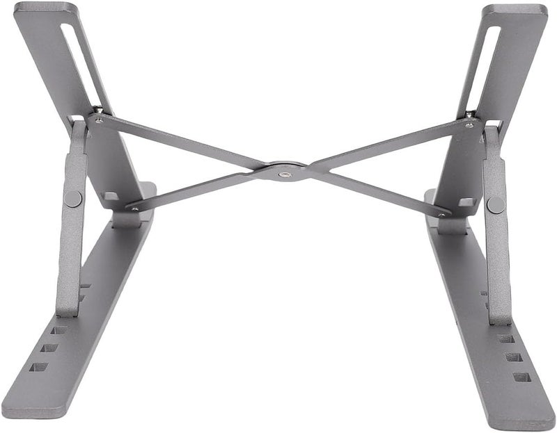 Laptop Desk Stand,Adjustable Computer Stand,Aluminum Alloy Foldable Computer Stands Holder,6 Heights Lightweight Non Slip Foldable Laptop Holder Mount for 10 to 15.6in Computers - Image 4