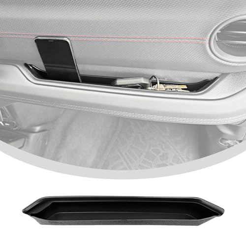 Utiiy Grab Bar Tray Fit for 2024 Jeep Wrangler JL4XE Jeep Gladiator JT Accessories Storage Tray Organizer Grab Handle Box Passenger Side GrabTray - Image 1