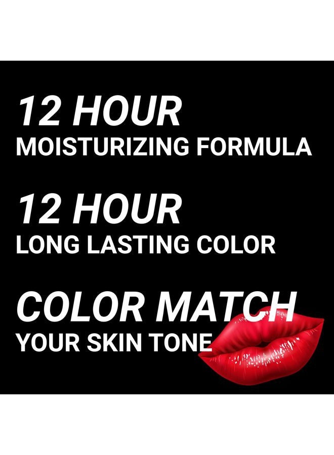 MOODmatcher Original Color Changing Lipstick – 12 Hours Long-Lasting, Moisturizing, Smudge-Proof, Glamorous Personalized Color, Premium Quality – Made in USA (Brown) - Image 2