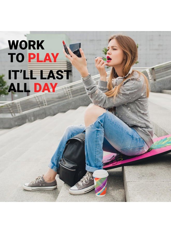 MOODmatcher Original Color Changing Lipstick – 12 Hours Long-Lasting, Moisturizing, Smudge-Proof, Glamorous Personalized Color, Premium Quality – Made in USA (Brown) - Image 3