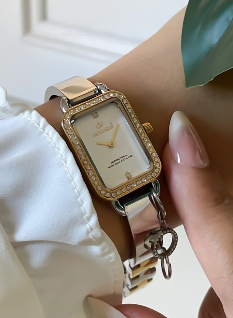 ديفوشي ساعة يد نسائيه ملفته و انيقه ضد الماء - Image 1