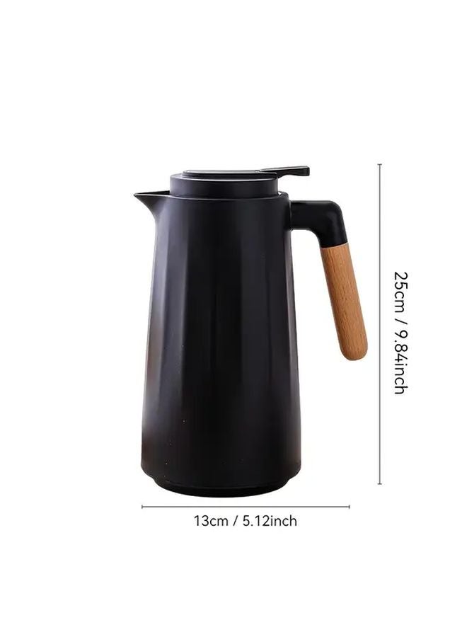 إبريق حراري بأسلوب نوردي بلون القهوة، سعة كبيرة، سخان للمنزل ومحلات القهوة - Image 5