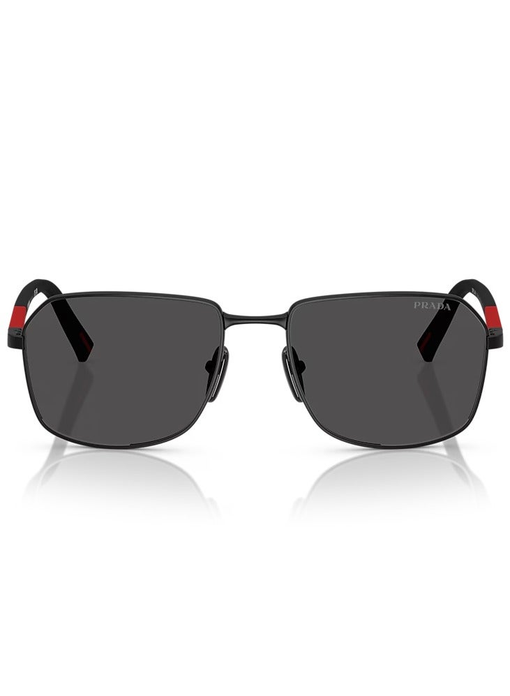 Prada Linea Rossa Prada Linea Rossa SPS A51S 1BO06F 57 Men's Sunglasses  - Image 2