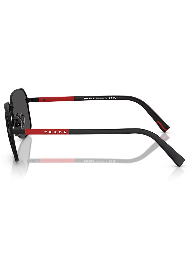 Prada Linea Rossa Prada Linea Rossa SPS A51S 1BO06F 57 Men's Sunglasses  - Image 3