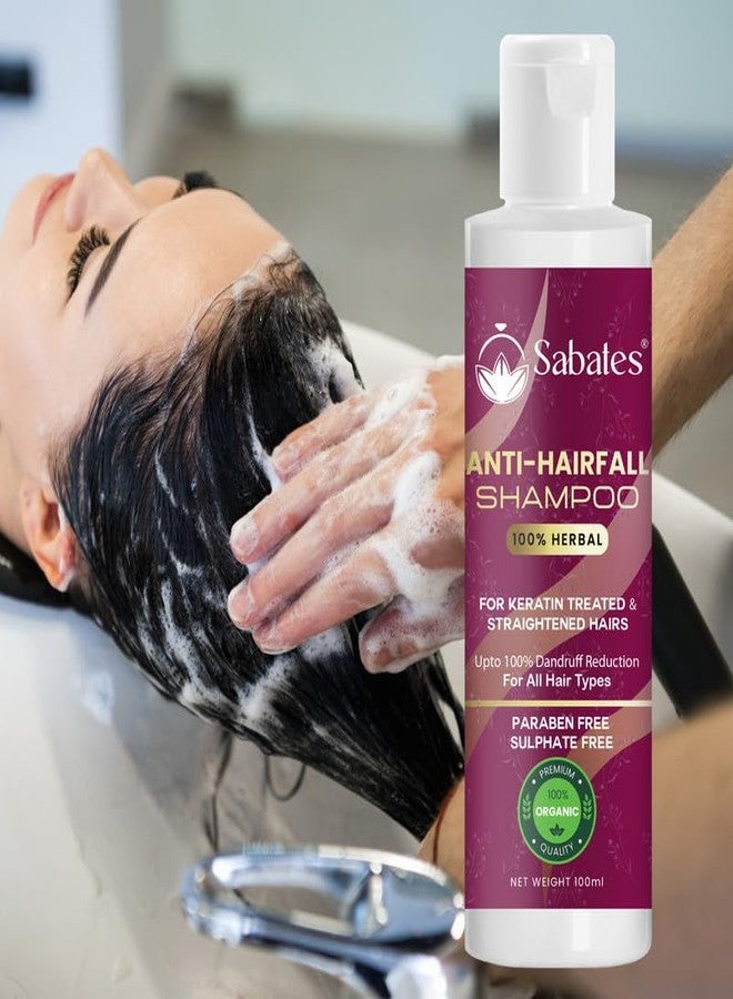 Sabates Anti-Hairfall Shampoo For Fresh, Strong and Shining HairSulphate Free|Controlling Dandruff & Hair fall | Suitable for All Hair Types | Enriched with advanced quality ingredients - Image 3