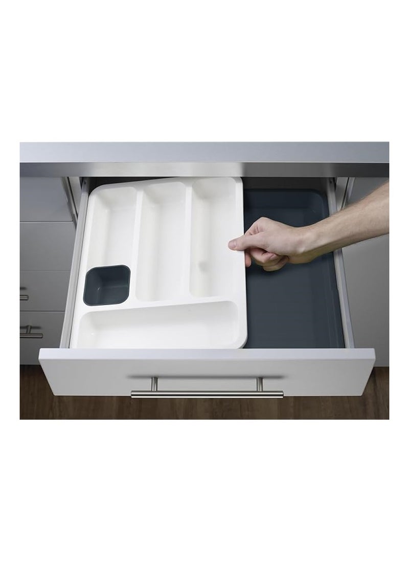 Joseph Joseph Drawerstore Expandable Cutlery Tray Grey  - Image 4