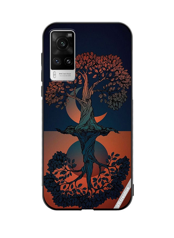 VR CREATIVE Protective Case Cover For Vivo X60 Pro Tree Design Multicolour - Image 1
