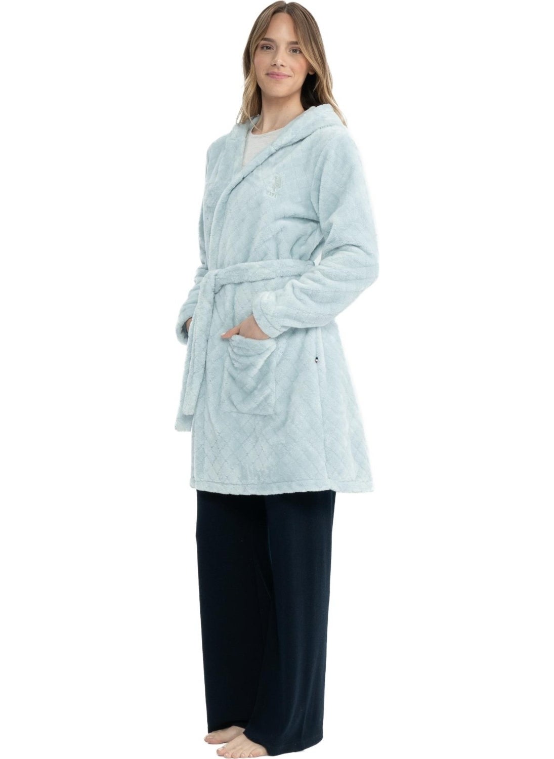 Women's Fleece Robe - pzsku/ZC4F7751E1502EA0E2E10Z/45/_/1740060717/22519cbc-59cc-4ed4-957d-95c9cd982dae