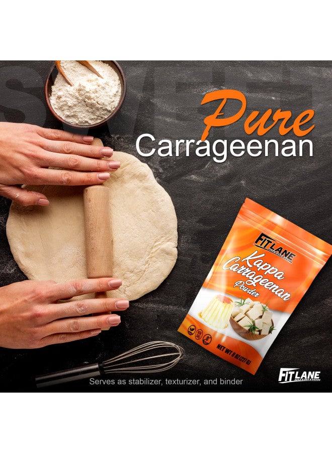 Fit Lane Nutrition Kappa Carrageenan Powder, for Vegan Cheese, Non-GMO. Refined Food Grade. 8 oz Bag.  - Image 4