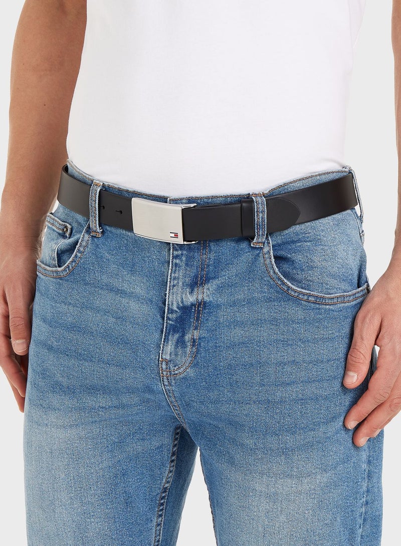 TOMMY HILFIGER None Allocated Hole Buckle Belt - Image 3