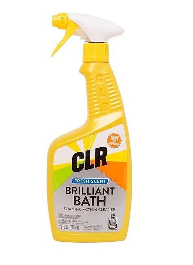 CLR - Brilliant Bath Fresh Scent Foaming Action Cleaner 770 ML - Image 1
