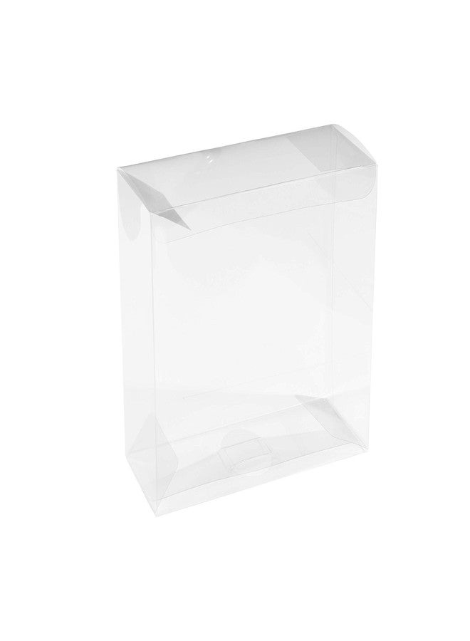 Hammont Clear PET Plastic Storage Boxes - Transparent Gift Boxes, Empty Containers Packing Box for Party Favors Ideal for Cookies, Ornament, Gifts, Wedding, Birthday and Parties - 6"x6"x2.5" (8 Pack - Image 1