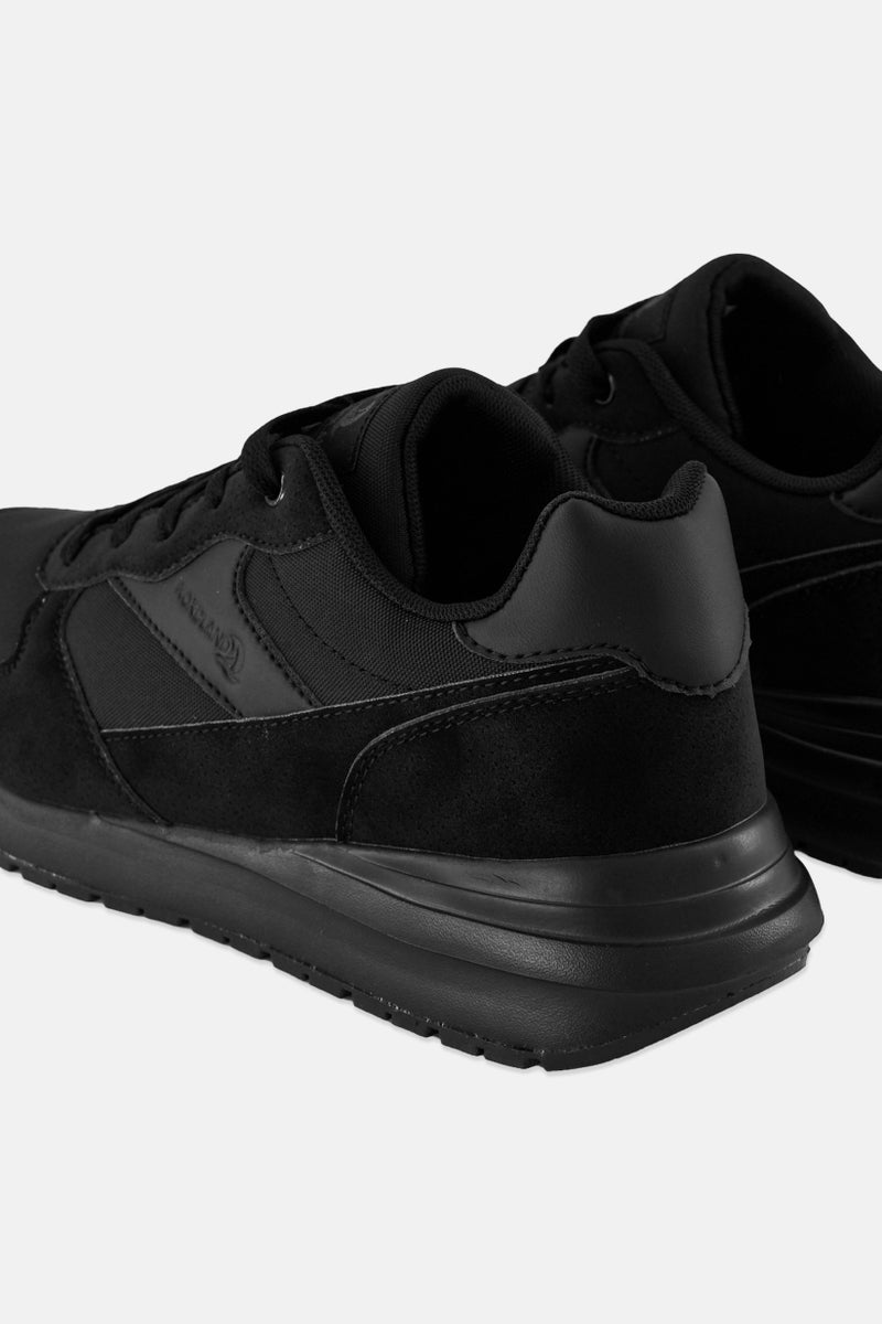 Nordland أحذية خارجية للرجال مزودة بأربطة، سوداء - Image 2