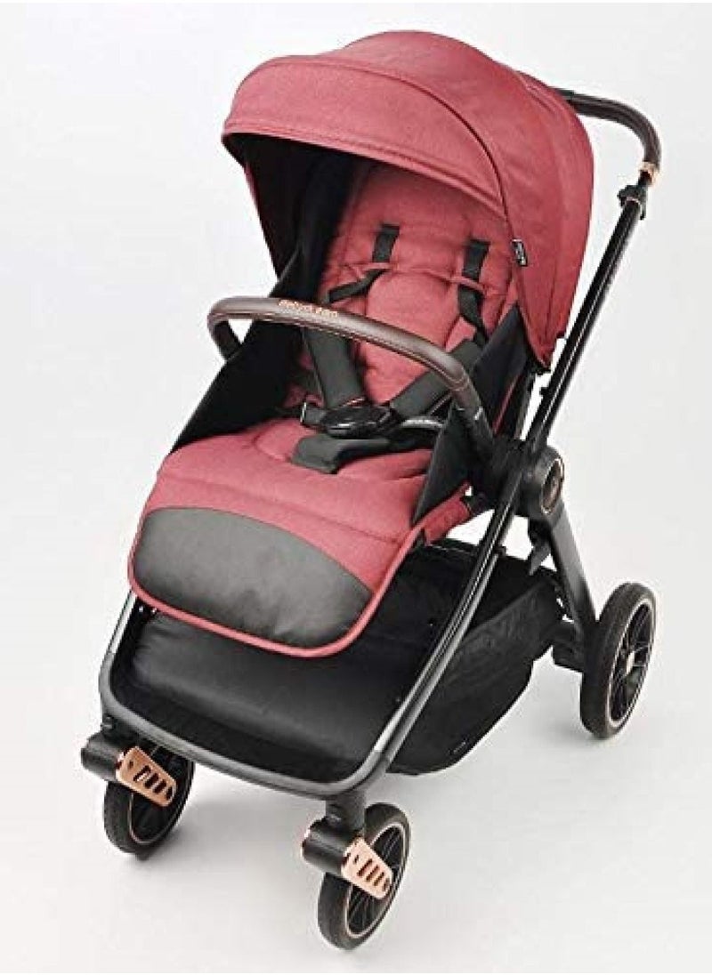 BabyDream Babydream premium queen stroller-Red  - Image 1