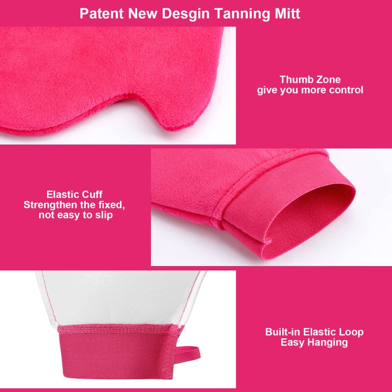 CeleCily Self Tanning Mitt Applicator Self Tanner Mitt Applicator Tanning Mitts Self Tanner Mit Self Tanning Glove For Self Tan Mitt Applicator Sunless Tanner Mitt Self Tanner Glove Self Tan Mit - Image 4