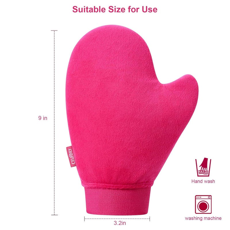 CeleCily Self Tanning Mitt Applicator Self Tanner Mitt Applicator Tanning Mitts Self Tanner Mit Self Tanning Glove For Self Tan Mitt Applicator Sunless Tanner Mitt Self Tanner Glove Self Tan Mit - Image 5