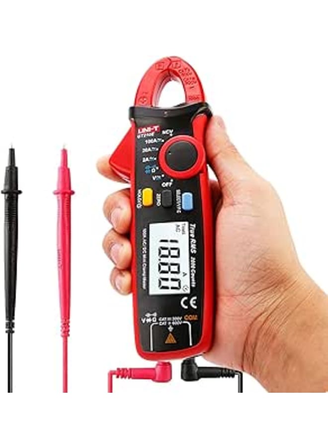 UNI-T UT210E True RMS AC/DC Current Mini Clamp Meters w/Capacitance r