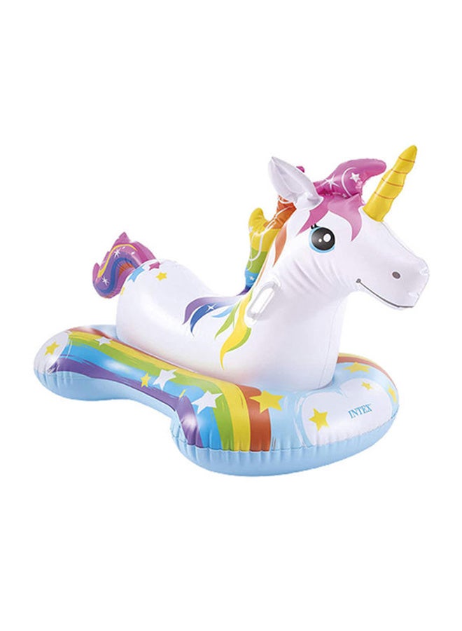 INTEX Magical Unicorn Ride-On Inflatable Pool Float 163x86cm - Image 3