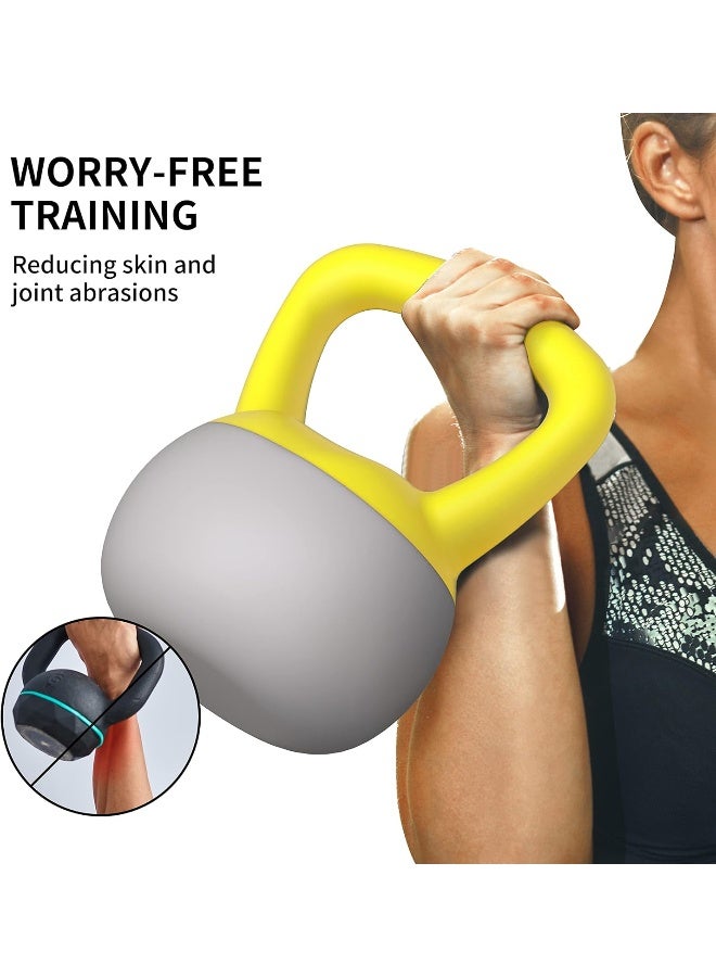 PROIRON Kettlebell PVC Soft Kettlebell Weights, Strength Training Kettlebells for Weightlifting, Conditioning, Strength & Core Training - 8KG - Image 5