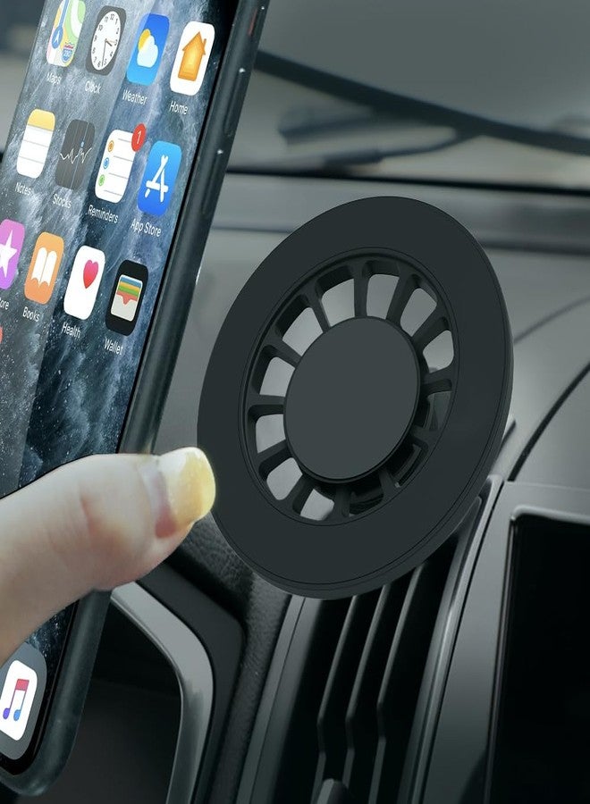 BEERTE Fits MagSafe Car Mount Fit for Ford Edge 2015-2024 Hands Free Magnetic Car Phone Holder Mount Strong Magnets Car Phone Mount Fit for iPhone 16 15 14 13 12 Series MagSafe Case All Phones - Image 2