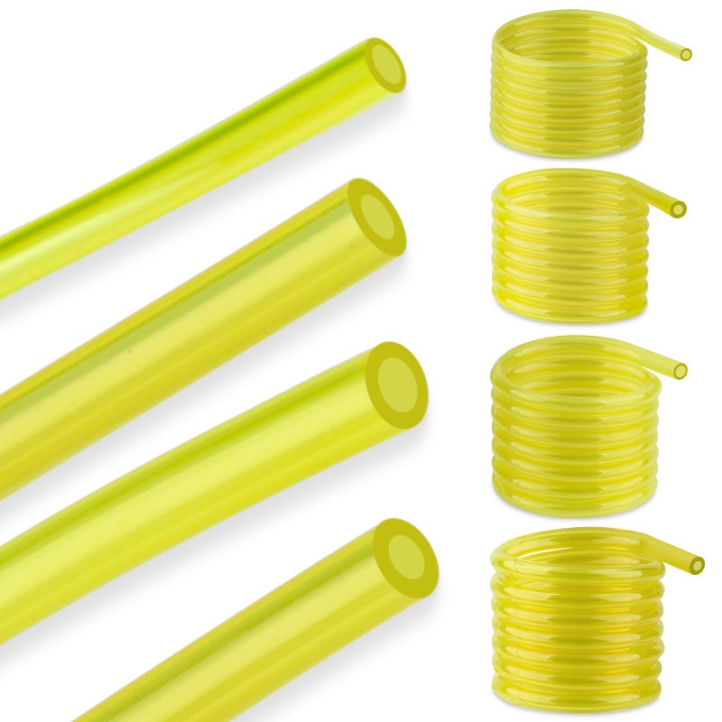 Ferilter ï¼ˆ 4 Size, 4 Feet/each) Fuel Line Fuel Hose for Husqvarna Craftsman Poulan Stihl Ryobi Troy Bilt Weed eater Trimmer Chainsaw Blower Small Engine Fuel Line Tube