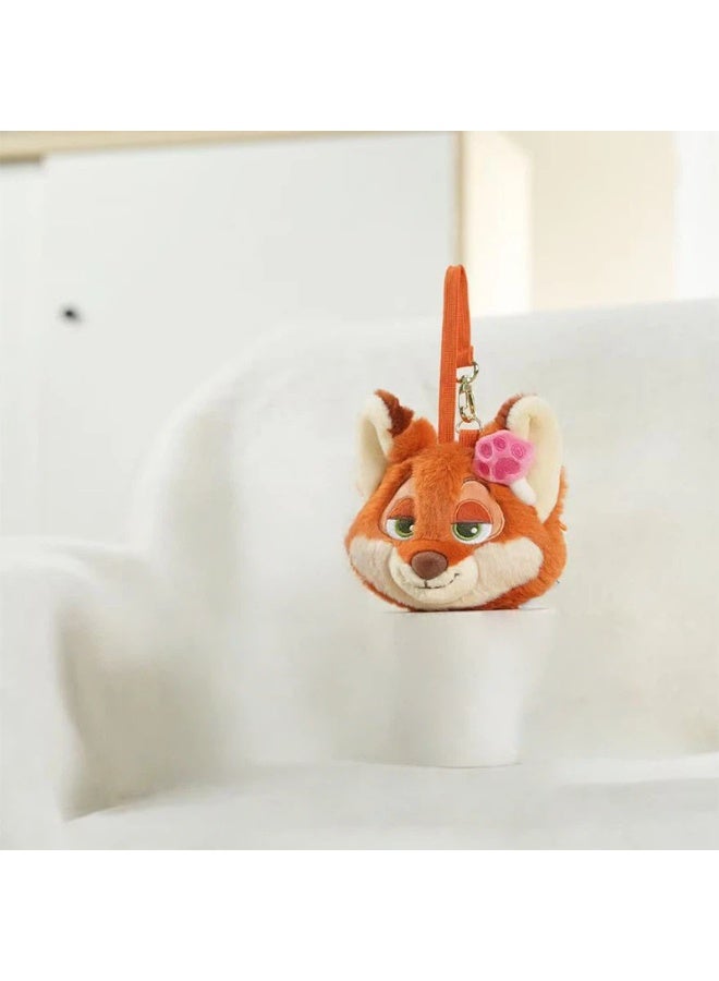 زوتوبيا نيك وايلد أفخم محفظة نسائية للعملات المعدنية المفاتيح الساحرة الثعلب تصميم لينة فروي المواد متعددة الوظائف معلقة زخرفة للعملات بطاقات وجمع المشجعين - Image 2