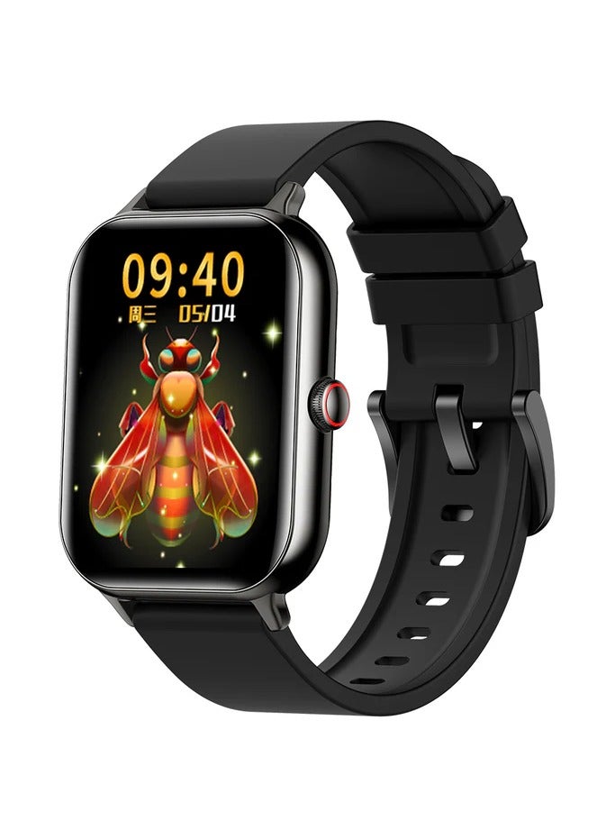 Kumi World Premiere KUMI KU6 Meta Smart Watch 1.96" 100+Exquisite Dial with Compass Bluetooth Call Liveness Detection IP68 Waterproof - Image 1