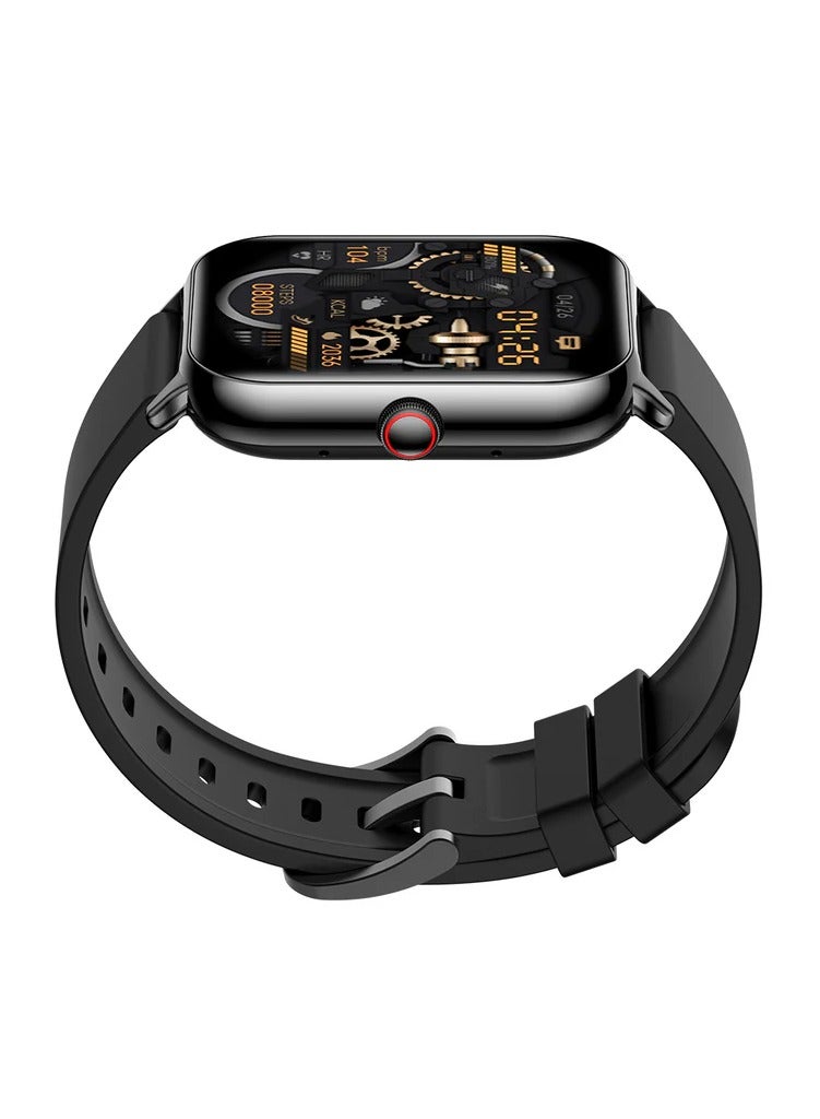 Kumi World Premiere KUMI KU6 Meta Smart Watch 1.96" 100+Exquisite Dial with Compass Bluetooth Call Liveness Detection IP68 Waterproof - Image 5