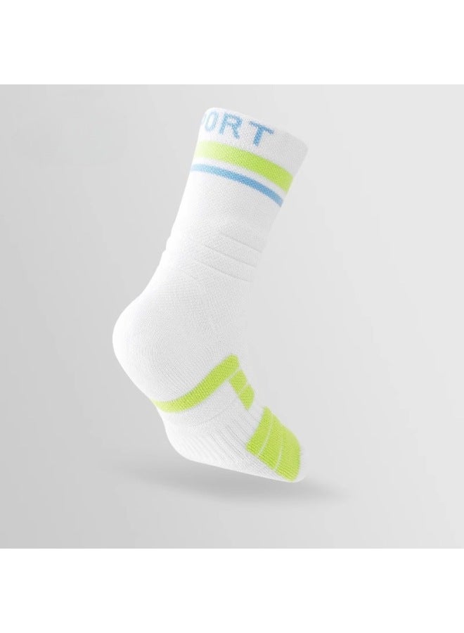 Children's Sports Basketball Socks For Men And Women Professional Primary School Students In The Tube Running Sports Socks Children Boys Towel Bottom Socks - Image 1