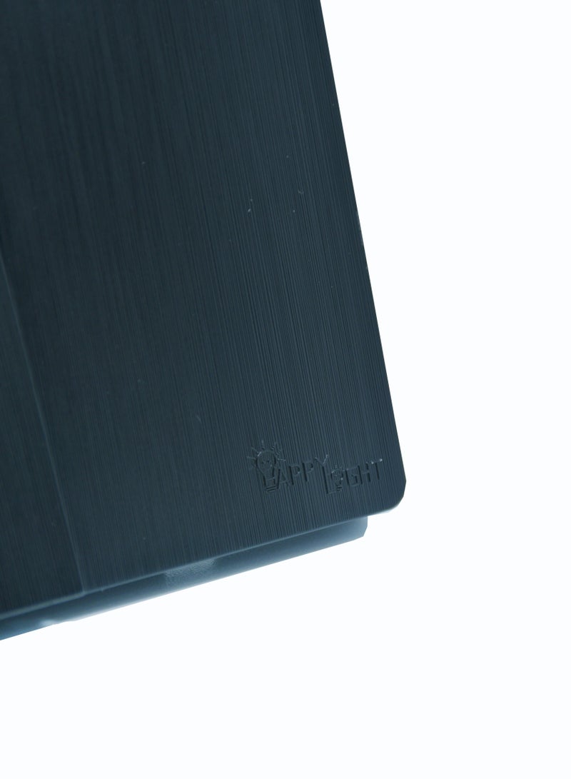 Happy Light Electric wall switch, Double button, tripartite line,Black, piano design - Image 5