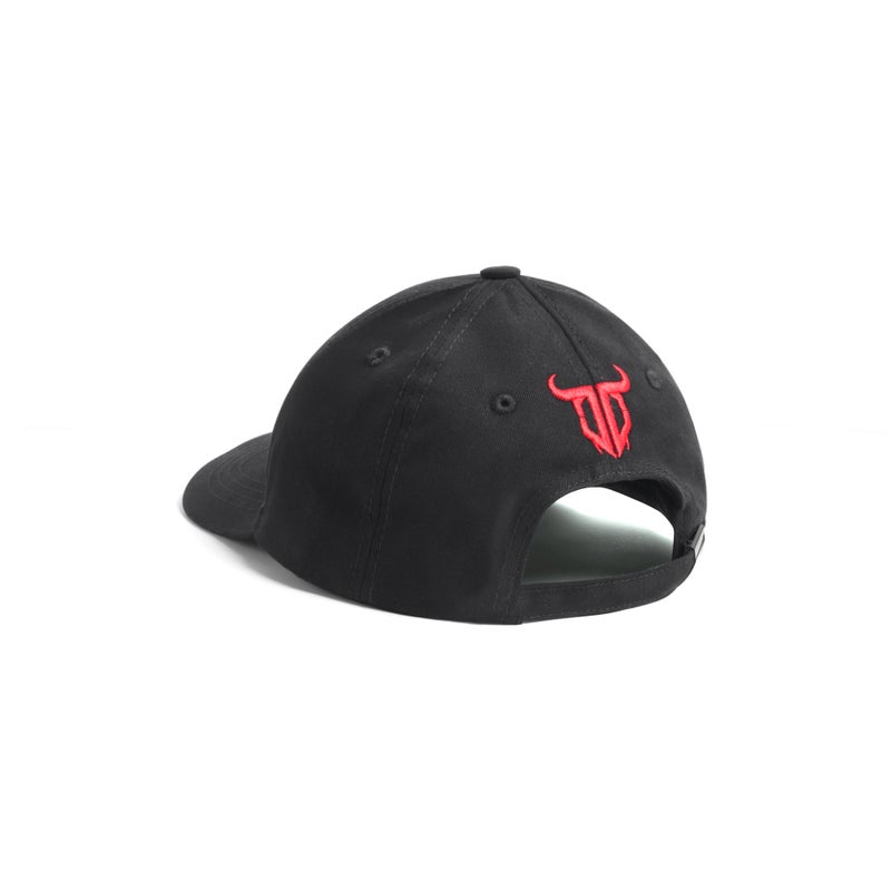 Go Devil Printed Premium Embroidered Black Cap For Men - Image 3