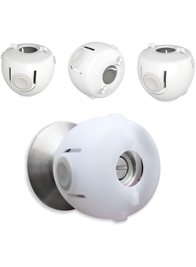 moonybaby غطاء أمان للأطفال، 4 قطع، أبيض من مووني بيبي - Image 2