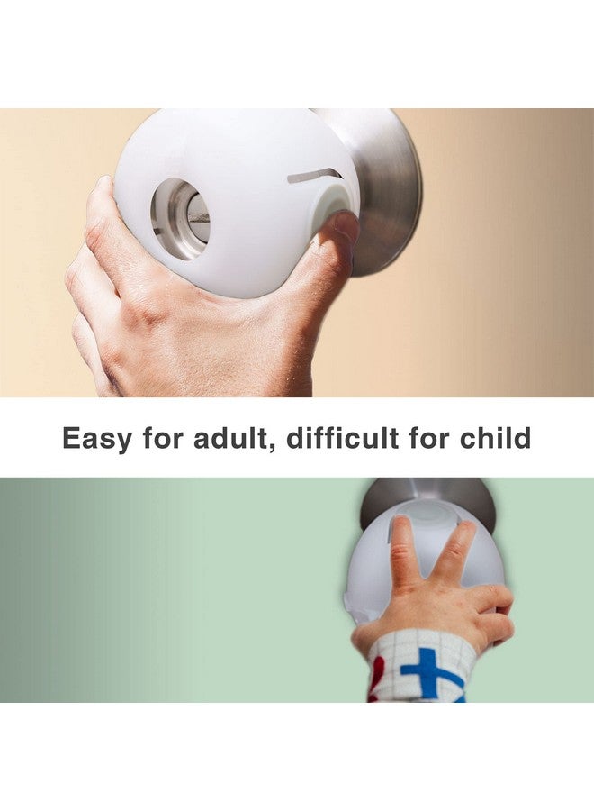 moonybaby غطاء أمان للأطفال، 4 قطع، أبيض من مووني بيبي - Image 3