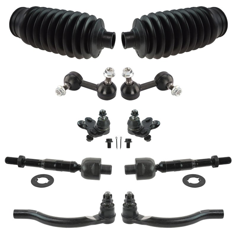 TRQ Front Steering Suspension Kit Compatible with 20062011 Honda Civic