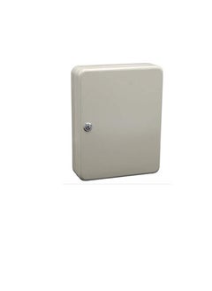 ROBUSTLINE ROBUSTLINE Metal Storage Safe Key Box, 45 Keys Capacity, Wall Mounted for Outdoor and Indoor Home- White Color  - Image 3