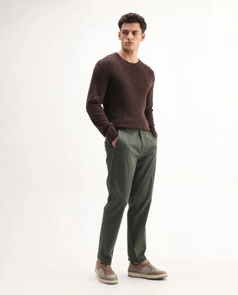 Rare Rabbit Men's Power Stretch Smart Chinos