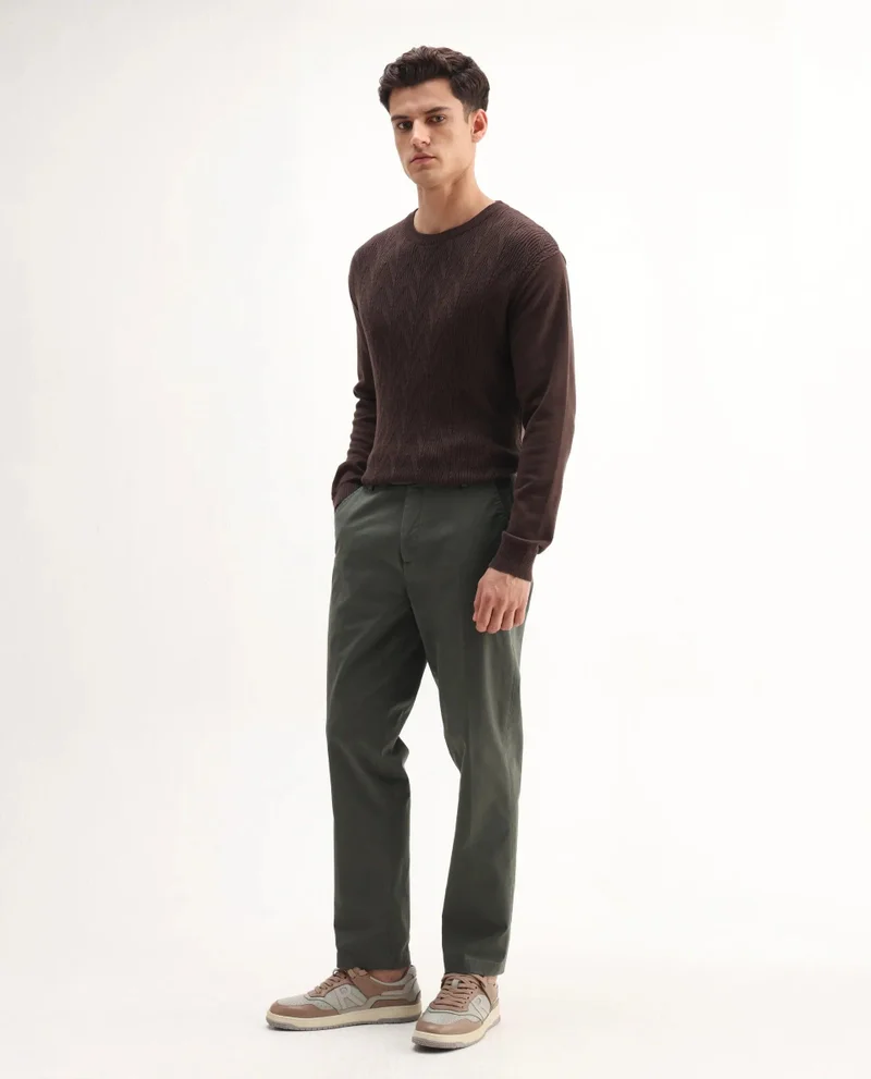 Rare Rabbit Men's Power Stretch Smart Chinos