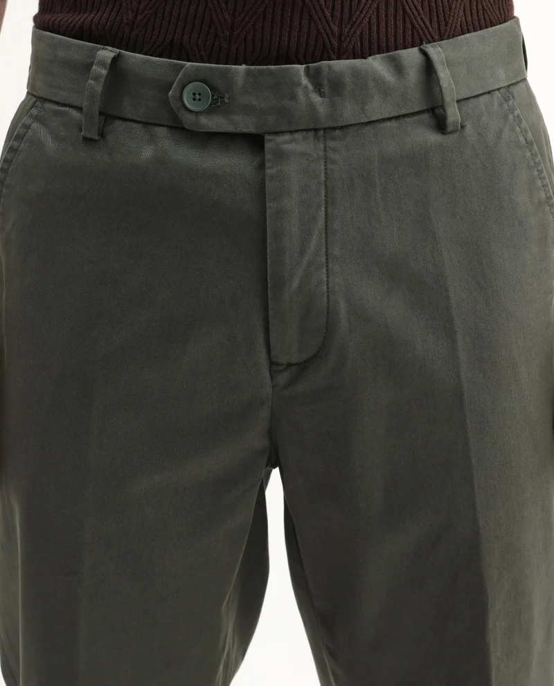 Rare Rabbit Men's Power Stretch Smart Chinos