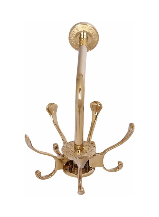 NIBEMINENT Rotating Towel Hook Gold 30x16x16cm - Image 2