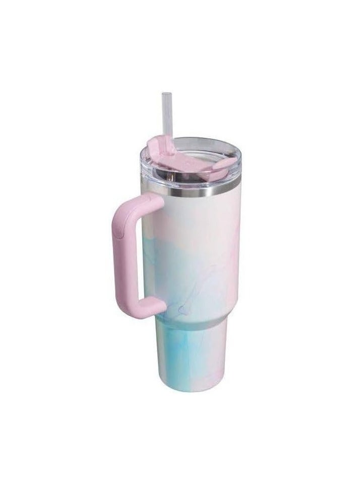 Stanley - Stanley cup H2.0 Stainless Steel with Lid and Straw for Water Iced Tea,Coffee and Smoothie,40 oz - Image 1