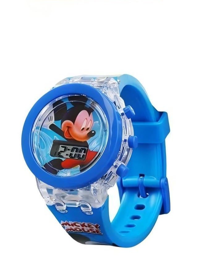 Cute Kids Digital Watch – Fun LED Glow Wristwatch for Boys & Girls with Flashing & Gradient Light Modes, Comfortable Strap & Charming Cartoon Design  - Image 1