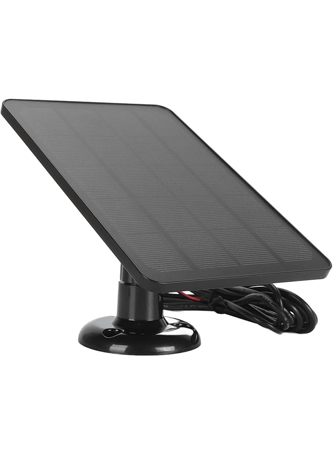 erorex 10W Solar Panel for Doorbell, Solar Panel for/Eufy Doorbell, Video Doorbell 2, Doorbell 3, Video Doorbell 3+, Doorbell 4 Plus, Doorbell 2K Camera (CSP4W-U-B)  - Image 1