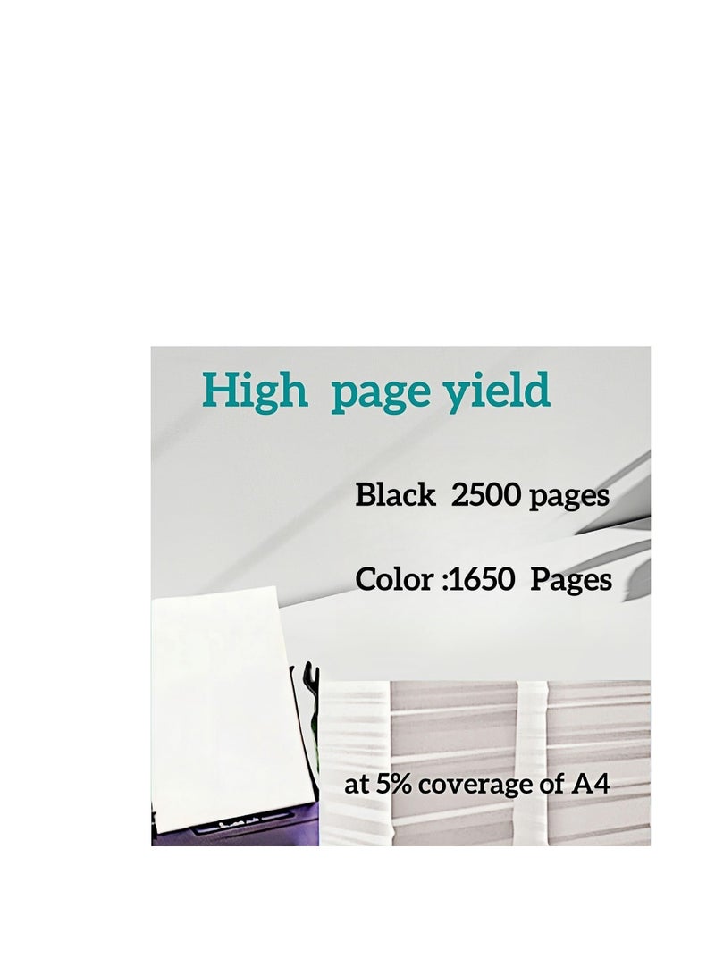 Terabyte 938 Ink Cartridge compactible for HP OfficeJet Pro 9110, 9120, 9130, 9123, 9720,9730, 9120b, 9730, 9110b, 9130b,OJ9110b printer Black/Magenta/Cyan/Yellow 4-Pack - Image 3